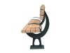 SJ-090BK 球型扶手塑木休閒椅
